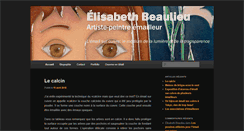 Desktop Screenshot of elisabethbeaulieu.com
